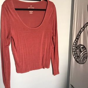 Soft &sexy long sleeve shirt